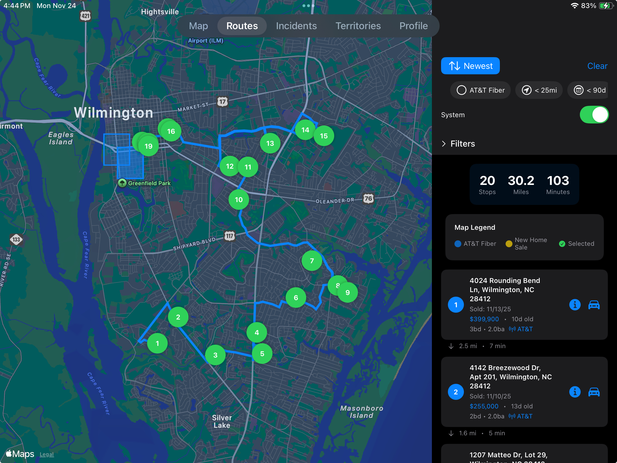 Lightning Leads lead details and contact information